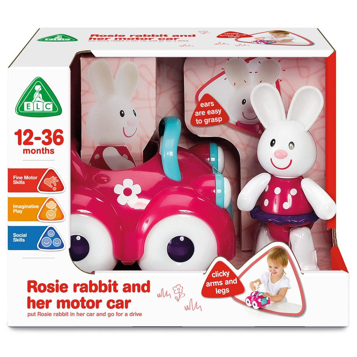 Rosie Rabbit and her Motor Car Early Learning Centre