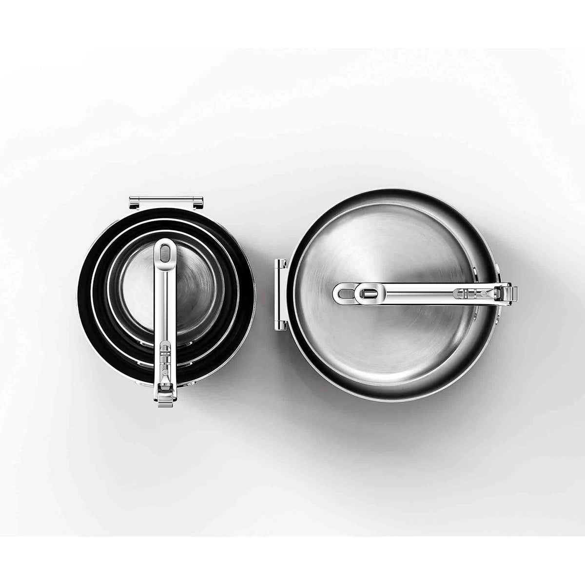 Joseph Joseph Handle Cookware Set - Stainless Steel JOSEPH