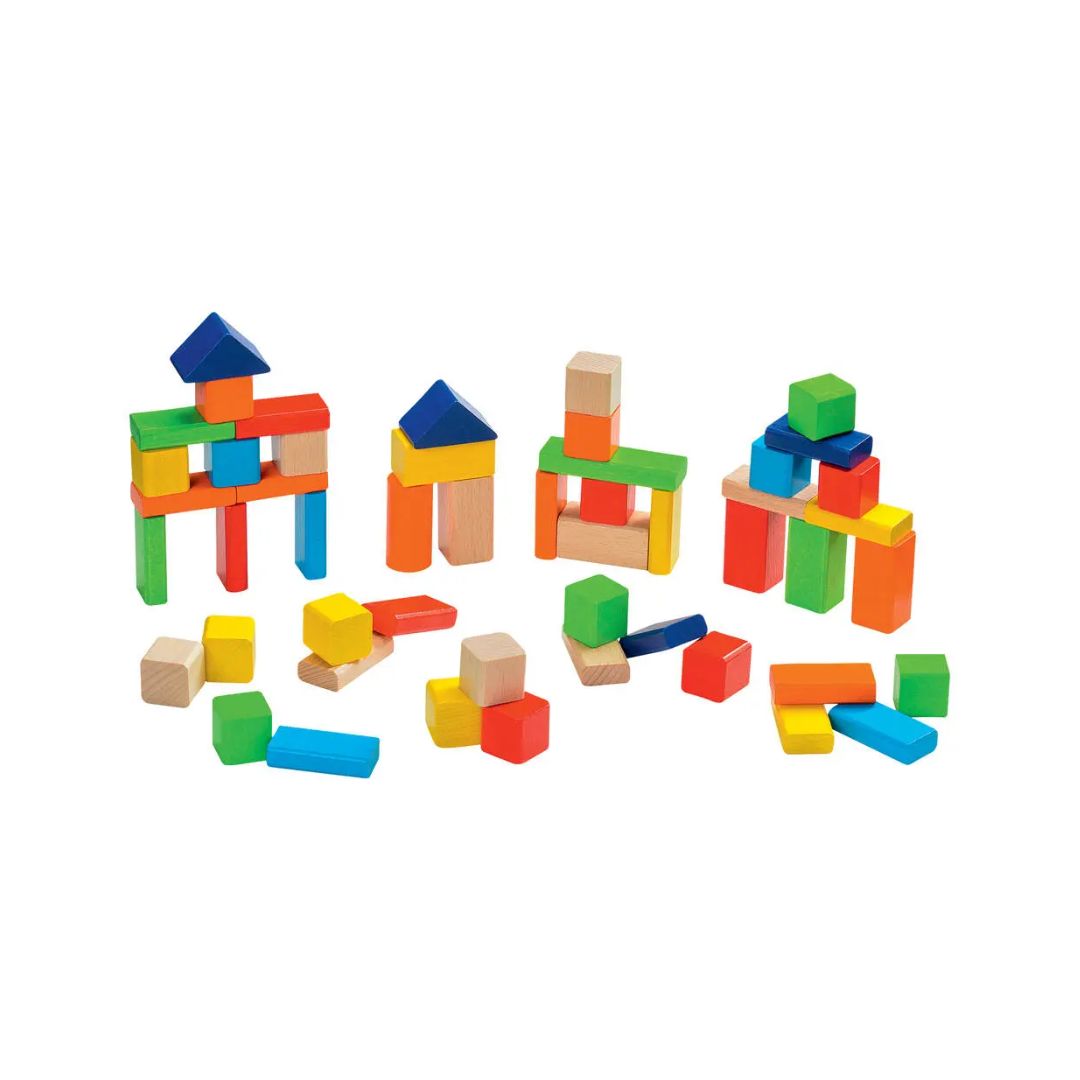 L'Atelier du Bois Construction Game – Wooden 50 Cubes Atelier Du Bois