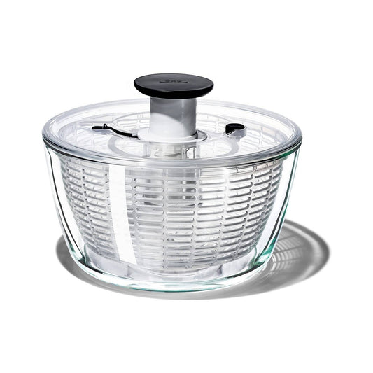 GLASS SALAD SPINNER OXO