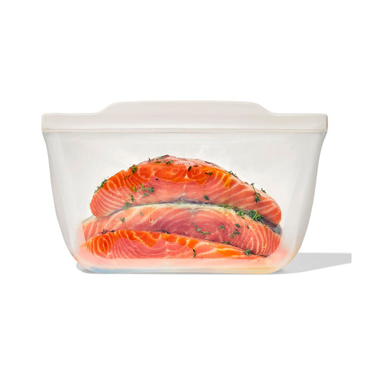SILICONE REUSABLE BAG STAND UP HALF GALLON 64OZ-OA OXO