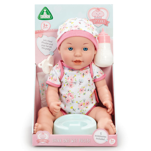 Drink and Wet Phoebe Baby Doll Early Learning Centre
