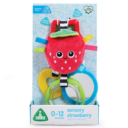 Sensory Strawberry Travel Toy Early Learning Centre