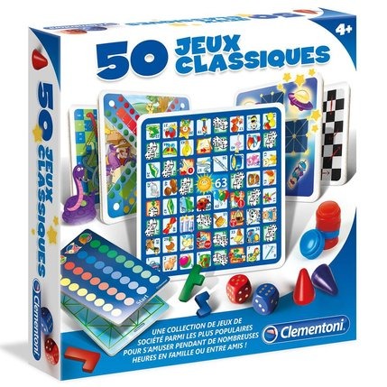 Clementoni 50 Jeux Classiques Clementoni