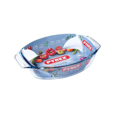 PYREX GLASS OPTIMUM 410B PLAT OVAL 30X21