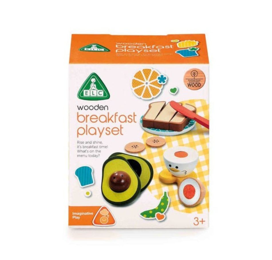 Elc Wooden Breakfast Playset Early Learning Centre