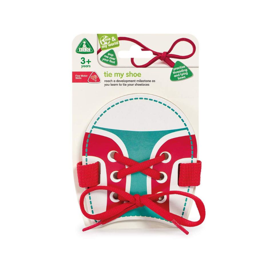 Tie My Shoe Threading Card Early Learning Centre