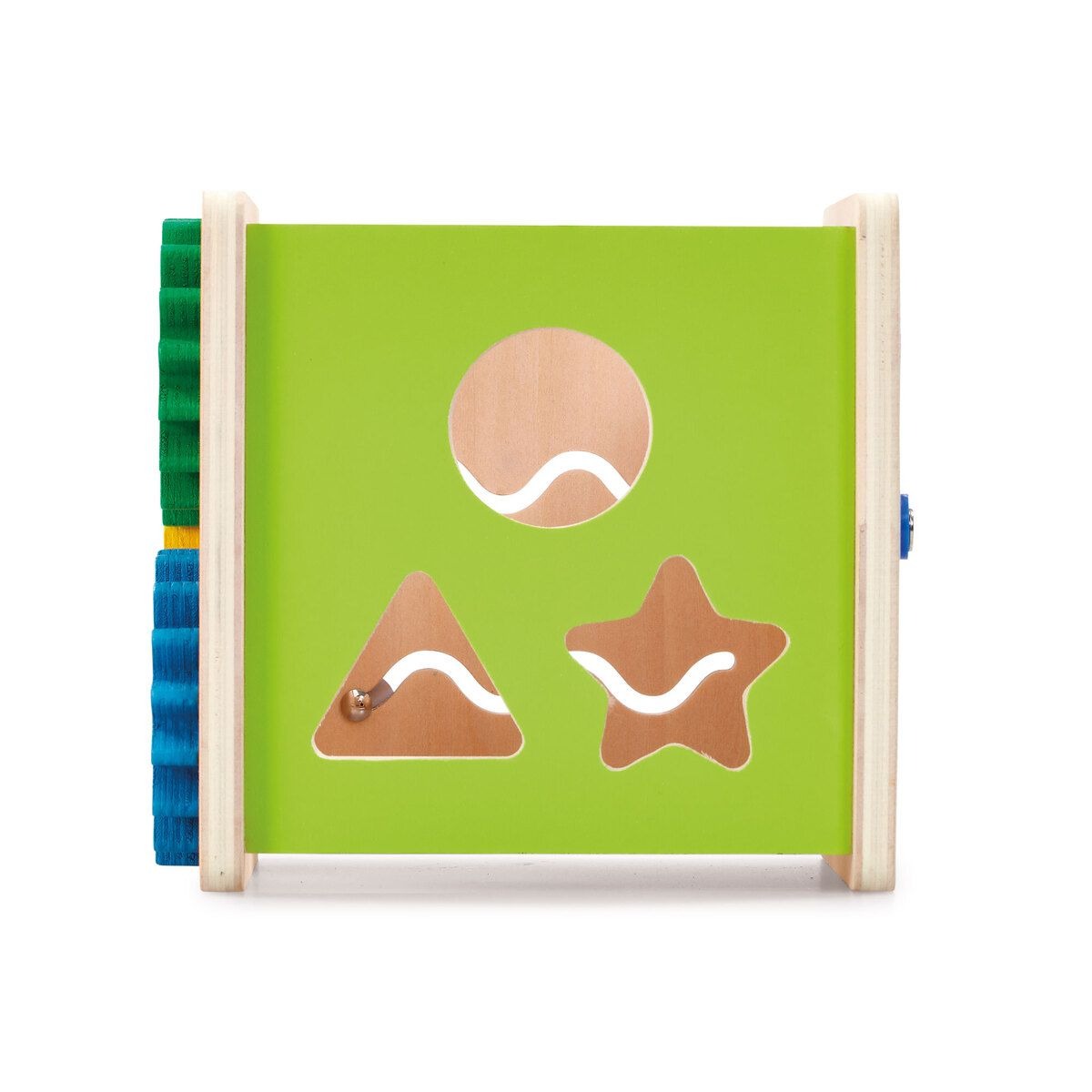 Elc Wooden Activity Cube Early Learning Centre