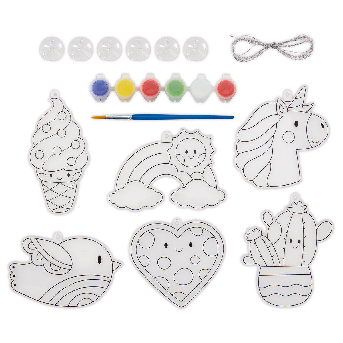 Out of the Box Paint Your Own Suncatcher Craft Set Addo