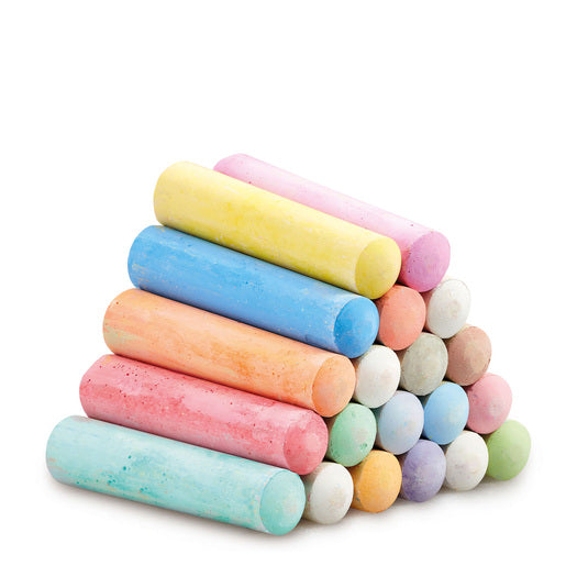Out and About Jumbo Coloured Chalks 20 Pack Addo