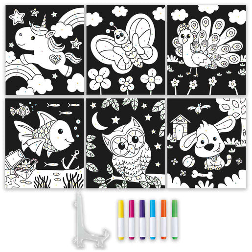 Out of the Box Colour By Numbers Craft Set Addo