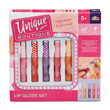 Unique Boutique Lip Gloss Makeup Set