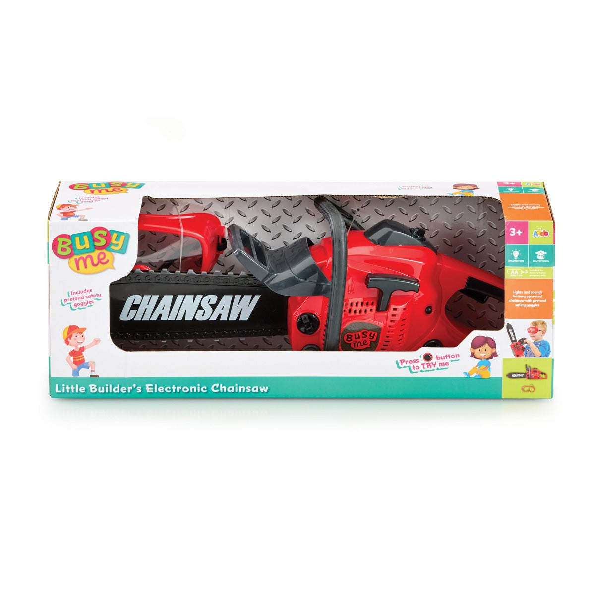 Busy Me Little Builder's Electric Chainsaw Addo