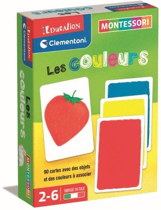 Clementoni Montessori Les Couleurs Clementoni