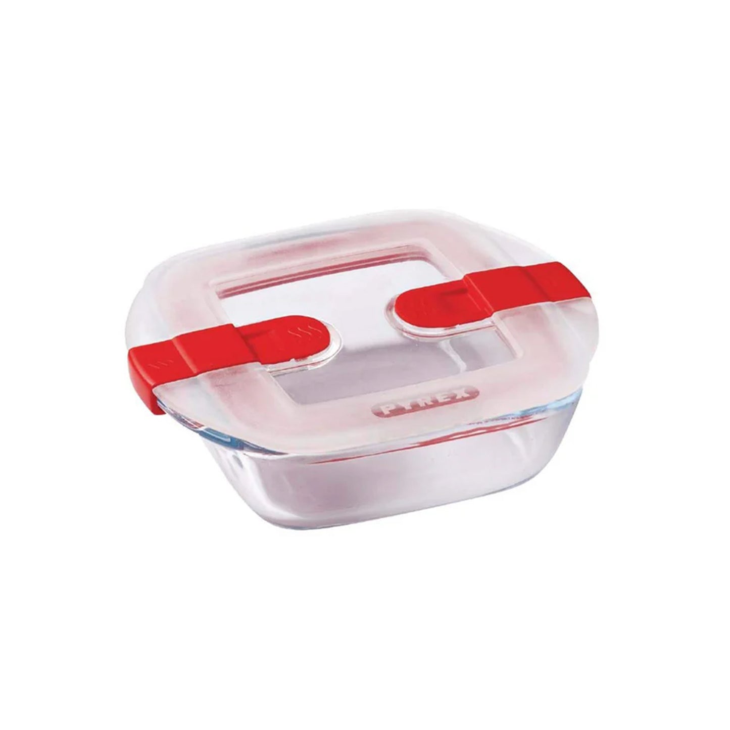 PY 210PH00 SQU DISH 14X12+LID PYREX