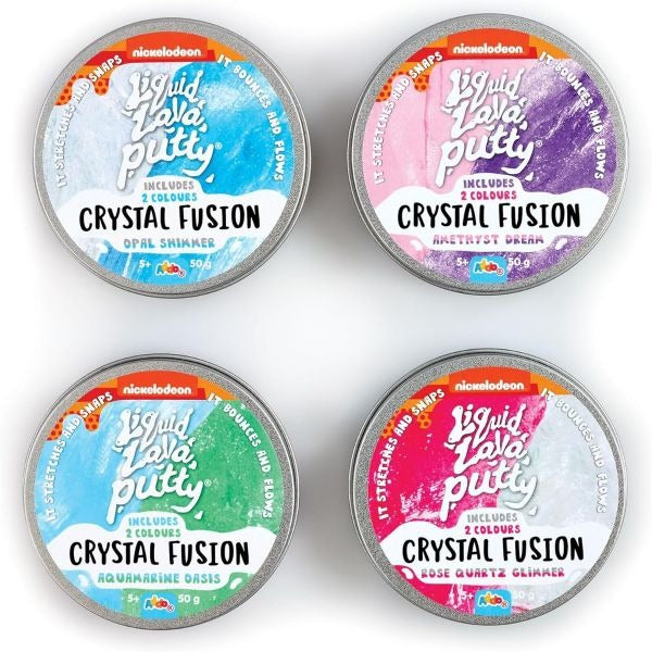 Nickelodeon Liquid Lava Putty Crystal Fusion Addo
