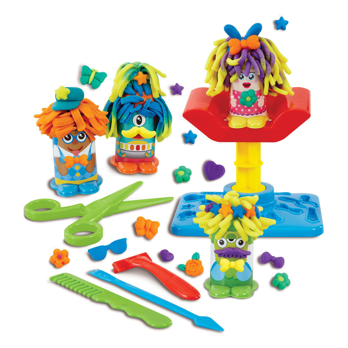 Nick Jr. Ready Steady Dough Wacky Hair Playset Addo