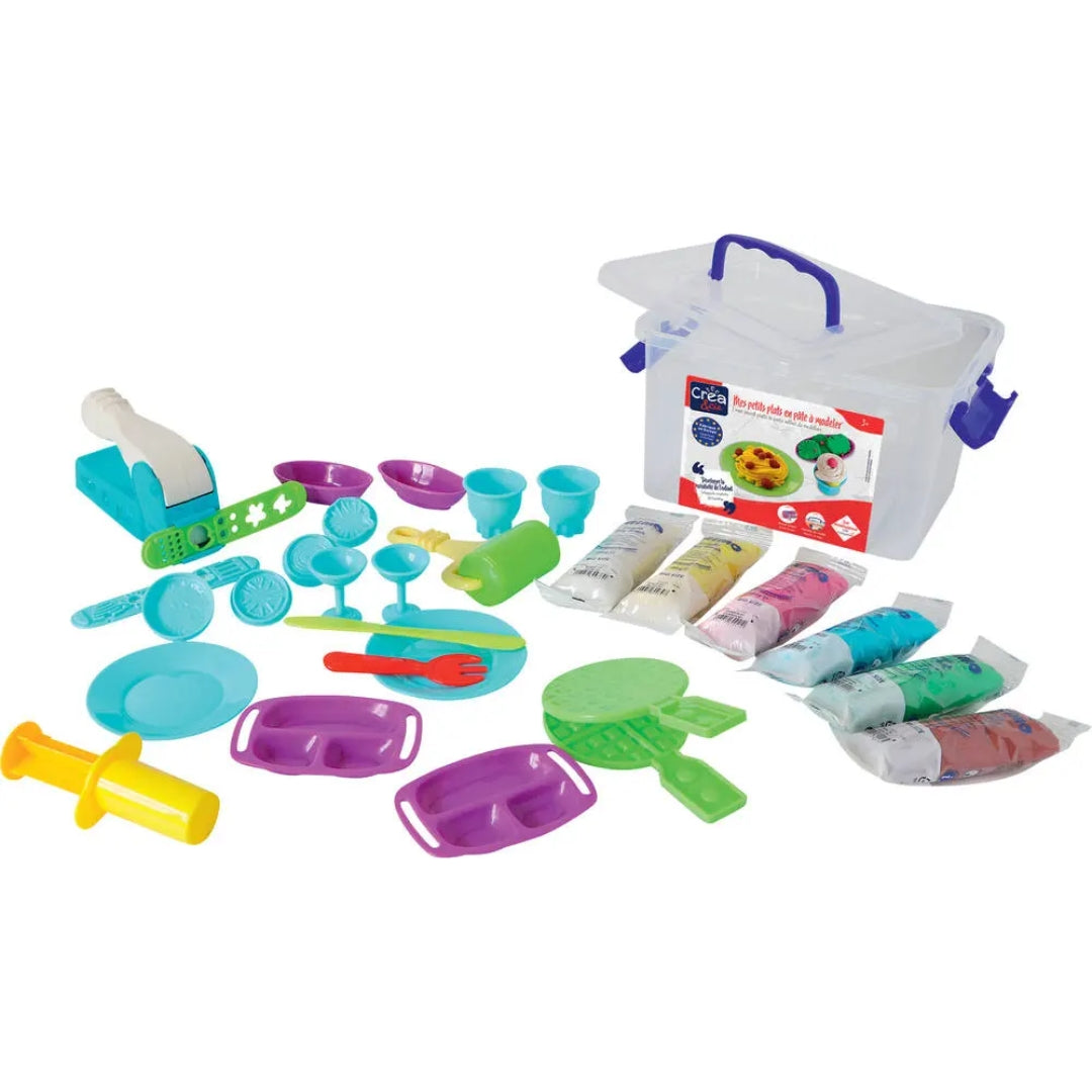 Crea & Cie My Little Modeling Clay Dishes Crea & Cie