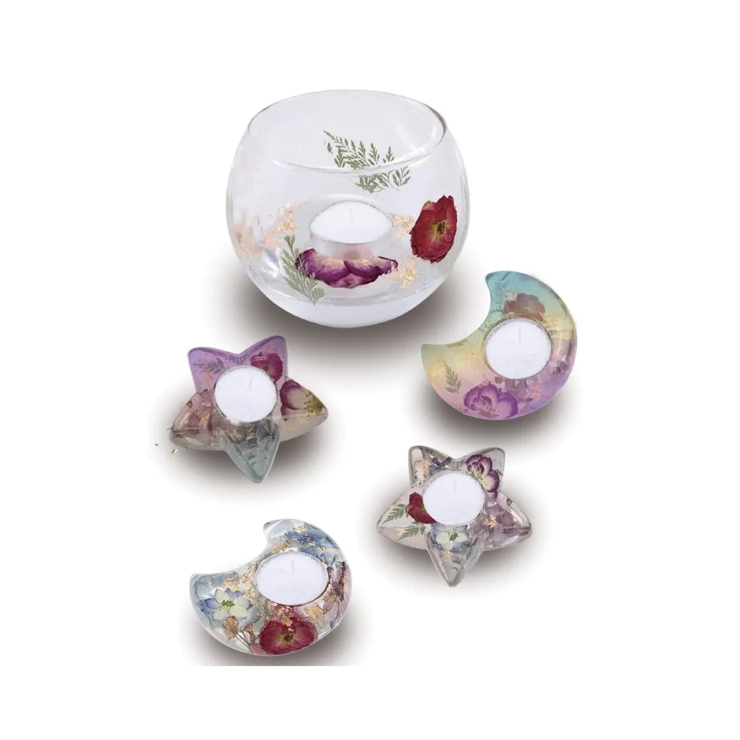 Crea & Cie Kit Creation Bougies Resine Crea & Cie