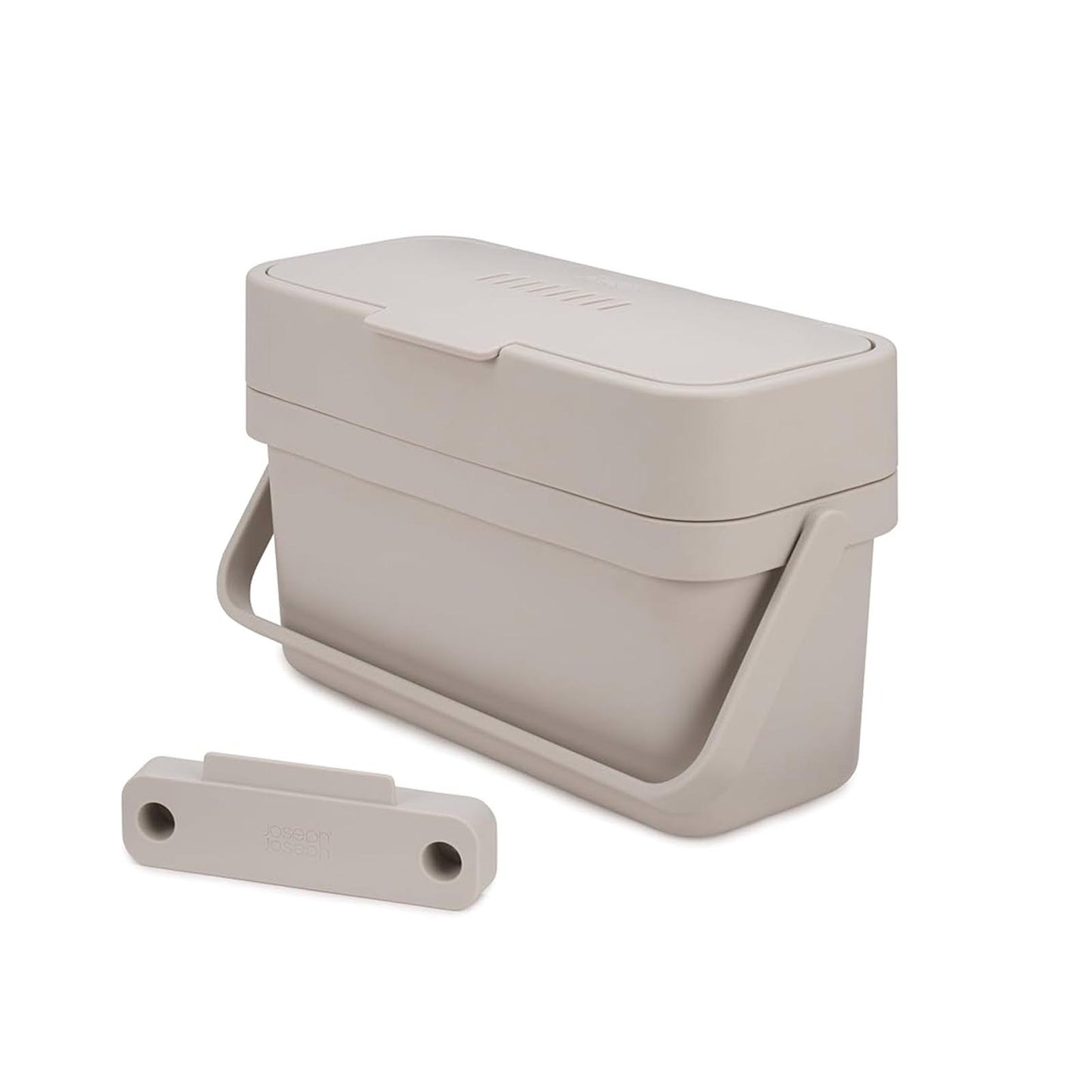 Stack 4L Food Waste Caddy Grey