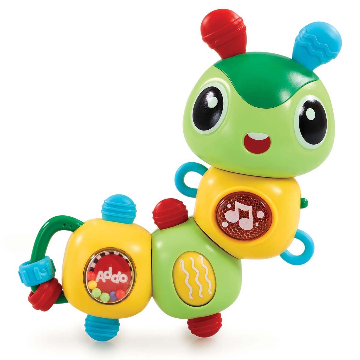 Little Lot Twisty Musical Caterpillar Sensory Toy Addo