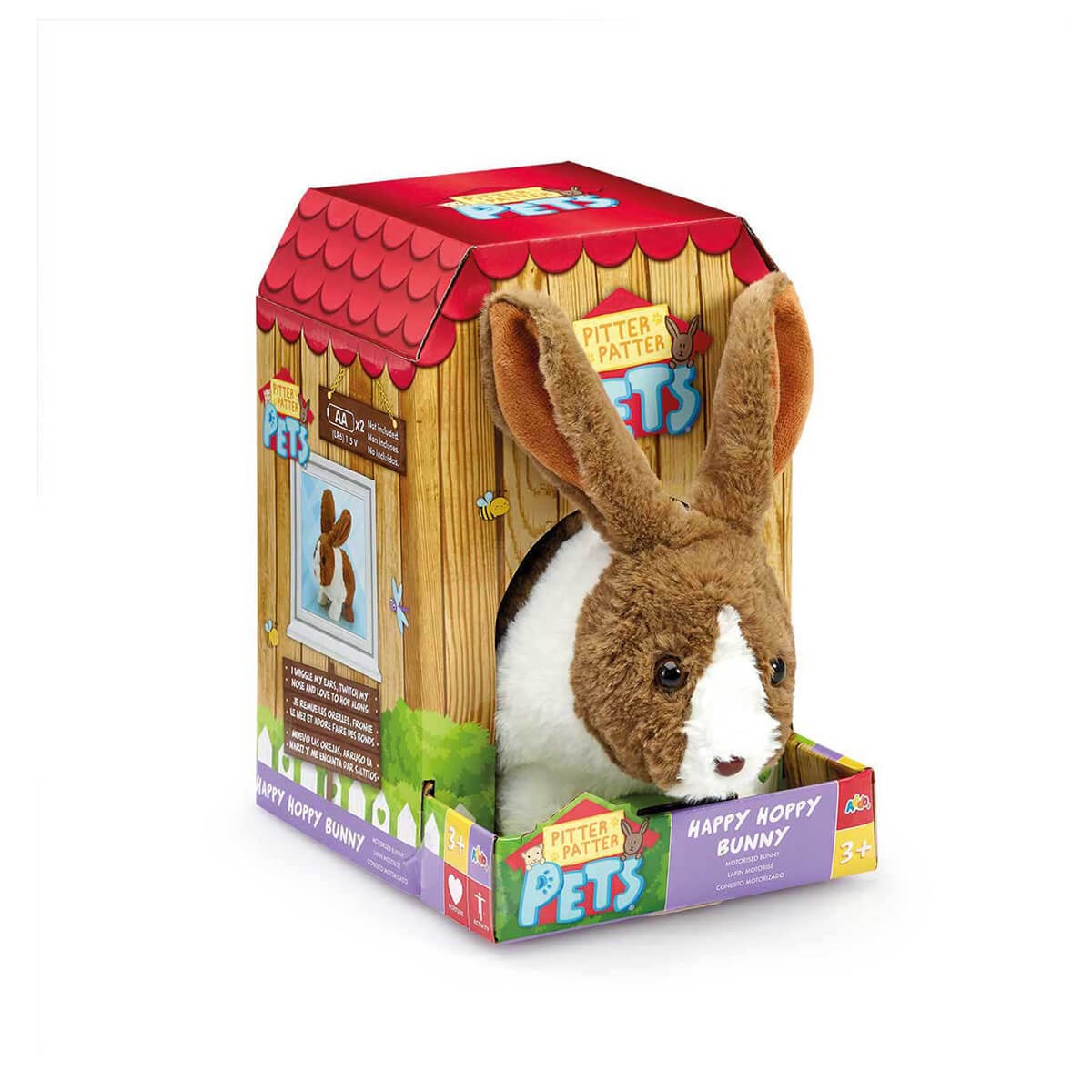 Pitter Patter Pets Happy Hoppy Bunny Electronic Pet Addo