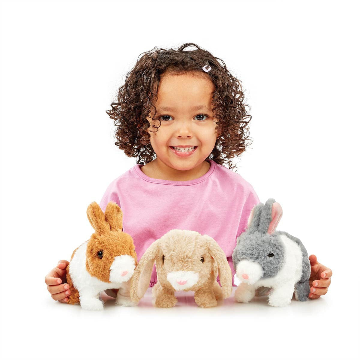 Pitter Patter Pets Teeny Weeny Bunny - Grey Electronic Pet Addo