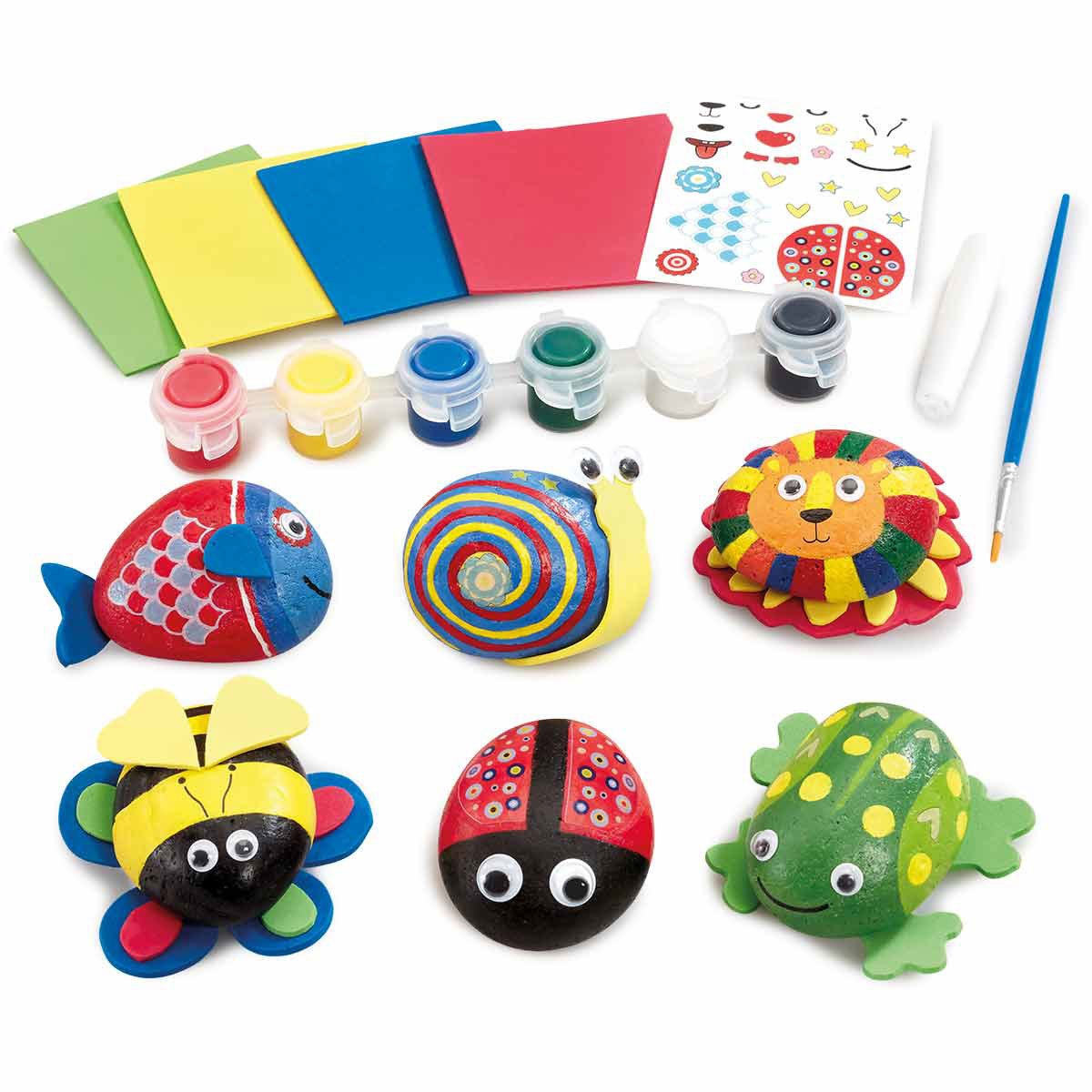 Out of the Box Animal Pebble Painting Addo