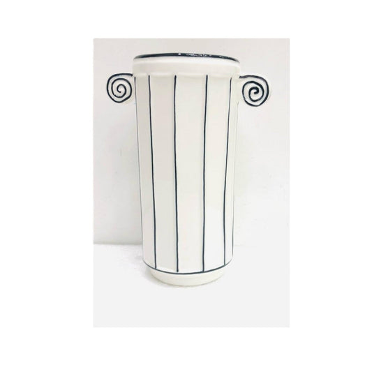 Vase ceramic White 0.18