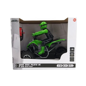 Rc Quad With Pilot 1:18 Team City