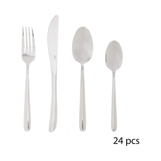 Cutlery set 24pcs inox