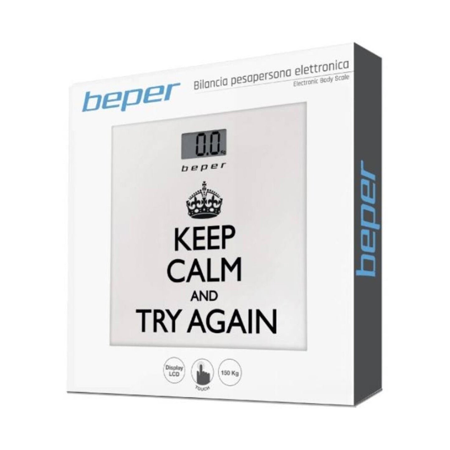 Beper Electronic Body Scale Keep Calm