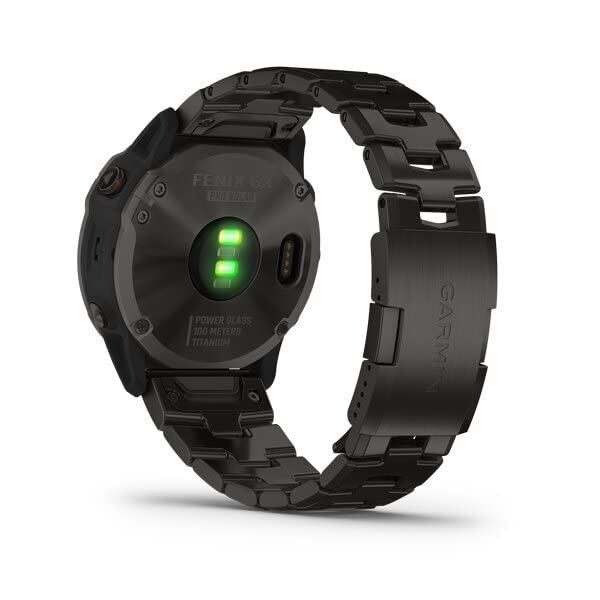 Garmin Fenix 6X Pro Solar Edition Smart Watch - Black