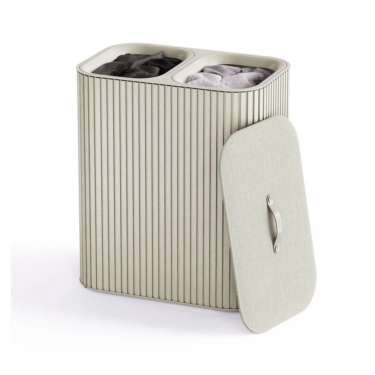 Joseph Joseph Tota Luxe 90l Laundry Basket Ecru JOSEPH