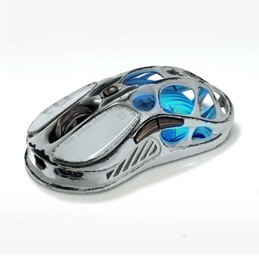 Gravastar Mercury M1 Pro 4K Gaming Mouse Battle Worn Silver