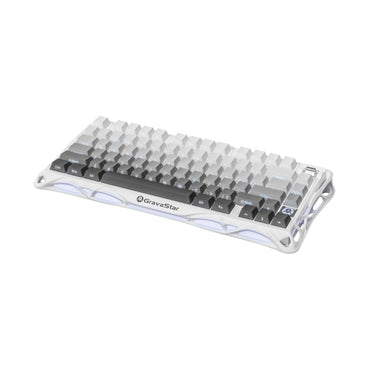 Gravastar Mercury K1 Gaming Keyboard Gradient White