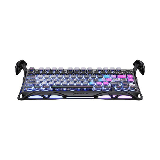 Gravastar Mercury K1 Pro Gaming Keyboard Galaxy Black