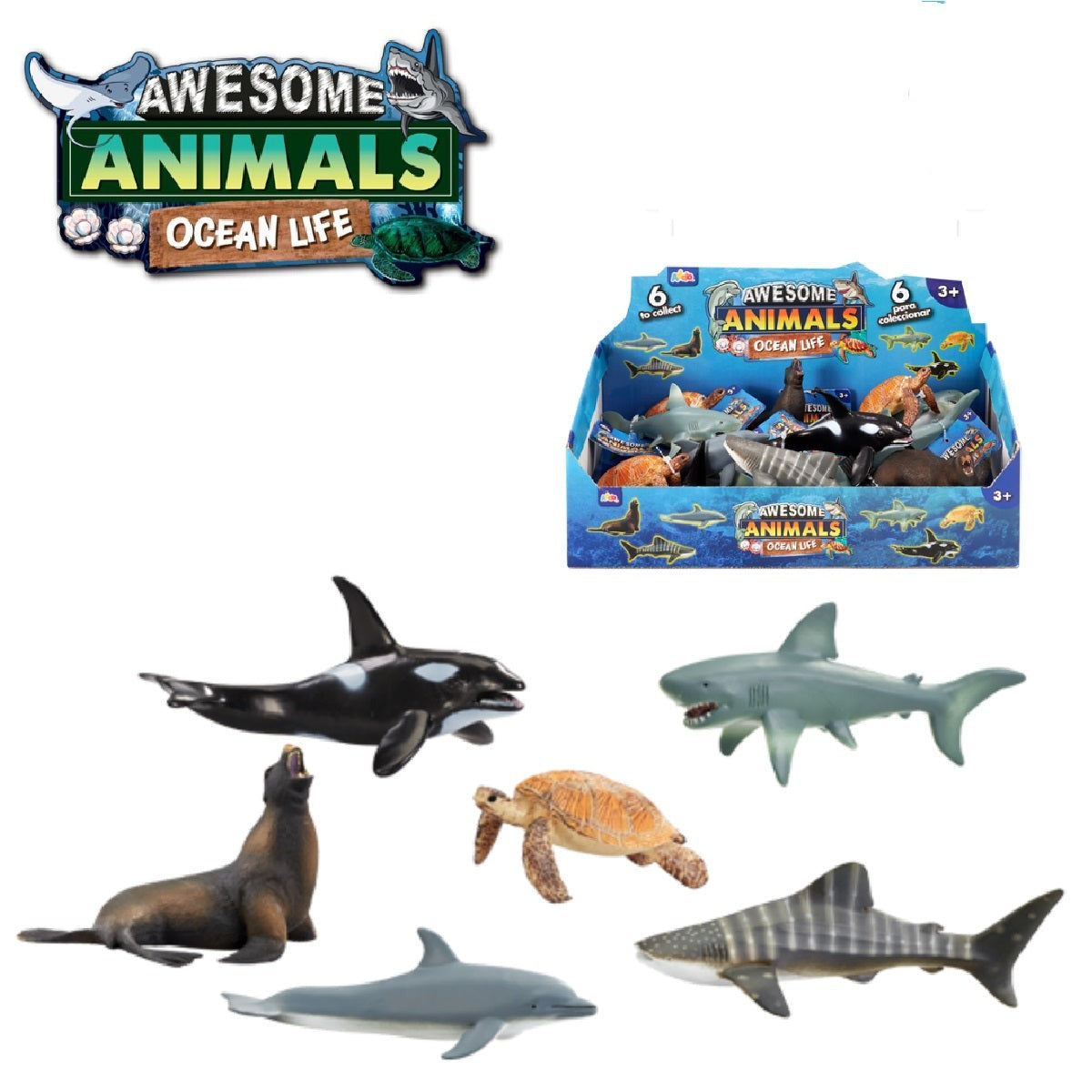 Awesome Animals Ocean Life (Assorted) Addo