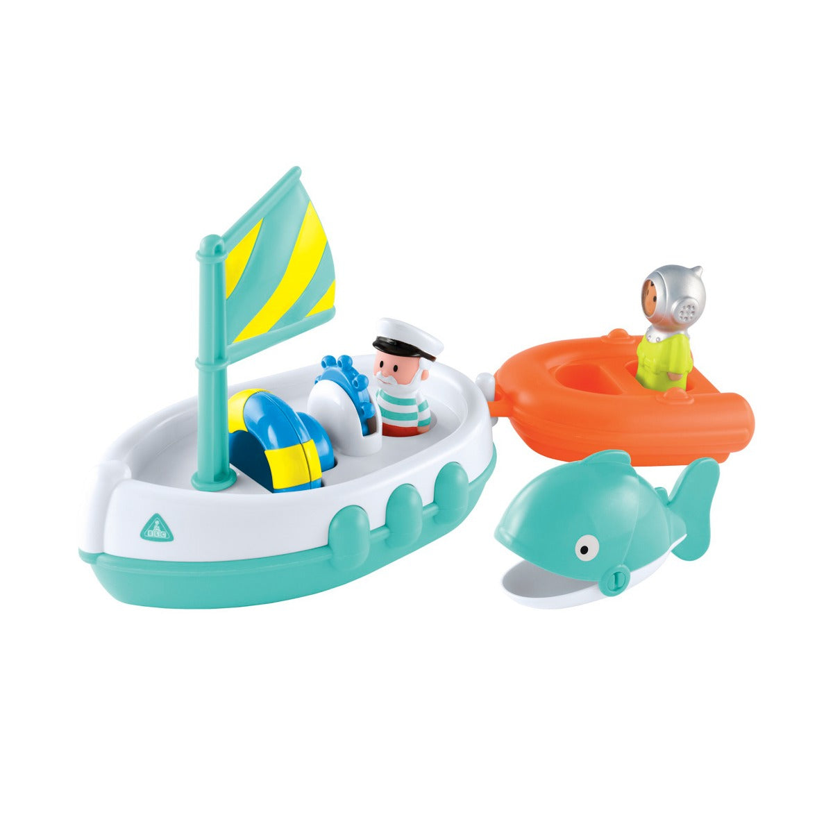 Happyland Bath Time Boat Early Learning Centre