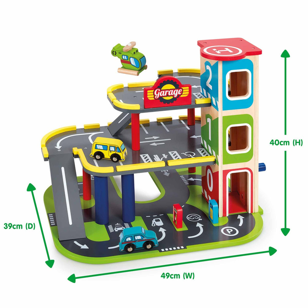Wooden Garage Playset Early Learning Centre