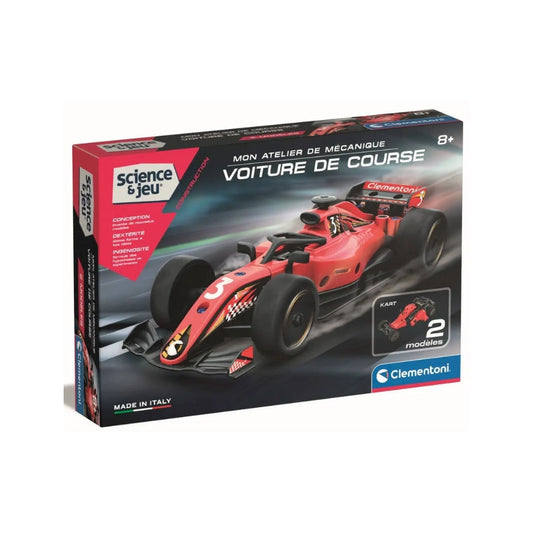 Clementoni My Mechanical Workshop F1 Racing Car (French) Clementoni