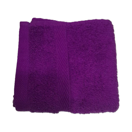 PLAIN TOWELS 100% COTTON ASSORTED 30X50