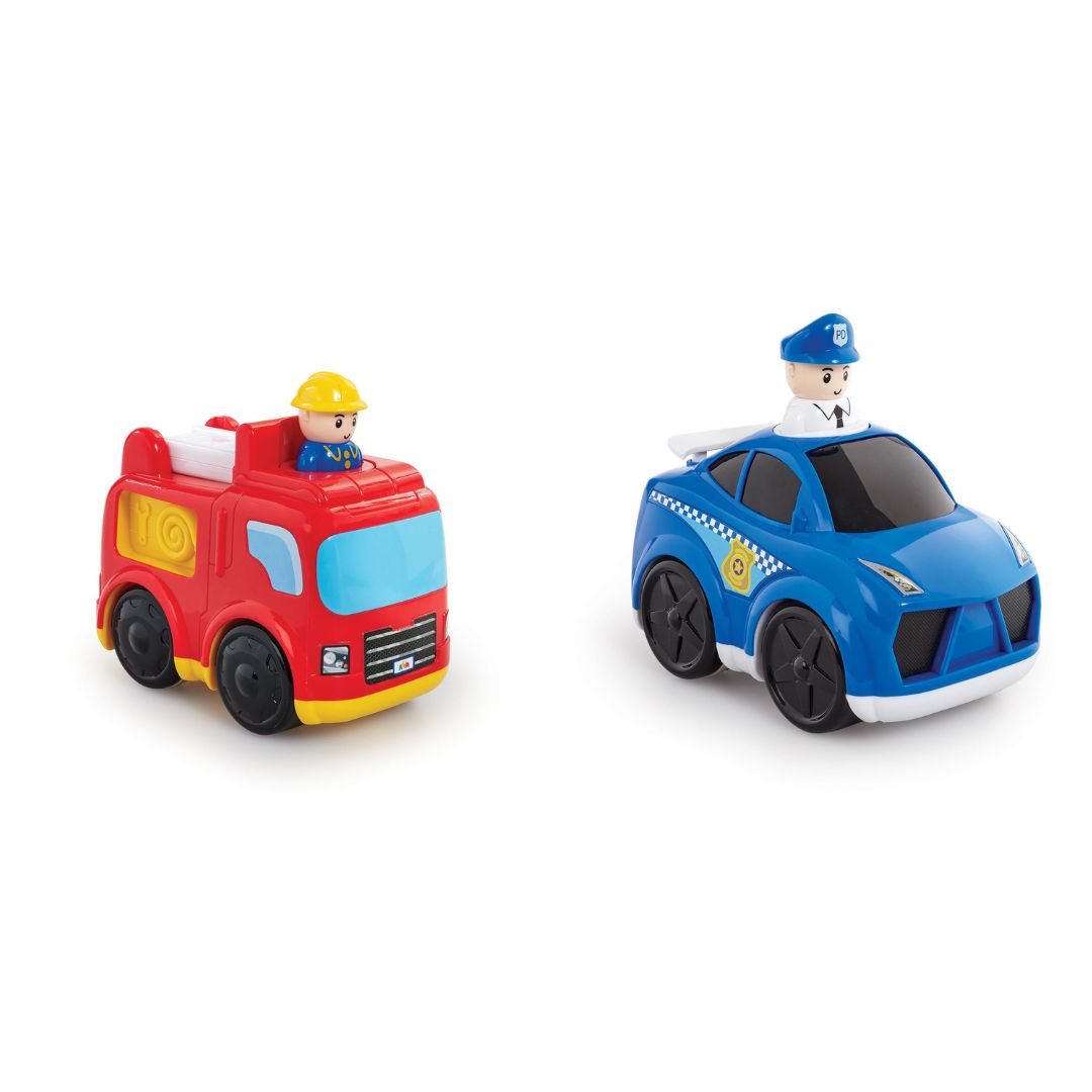 Little Lot Press & Go Rescue Vehicle Assorted Addo