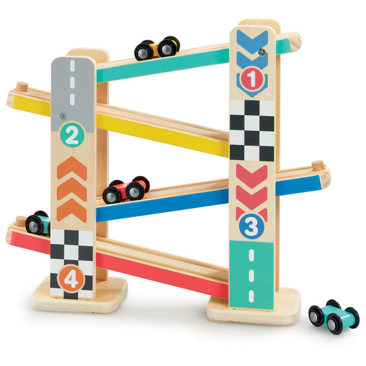 Wooden Click Clack Race Track