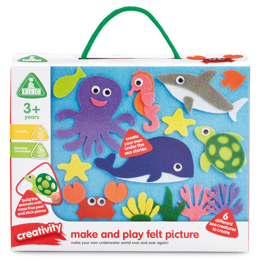 Under The Sea Make and Play Felt Picture Craft Set