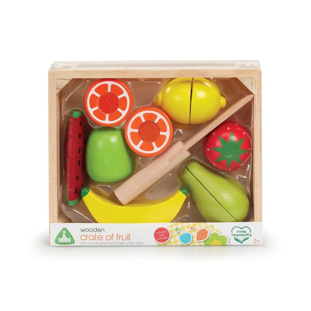 ELC Wooden Fruit Crate Early Learning Centre