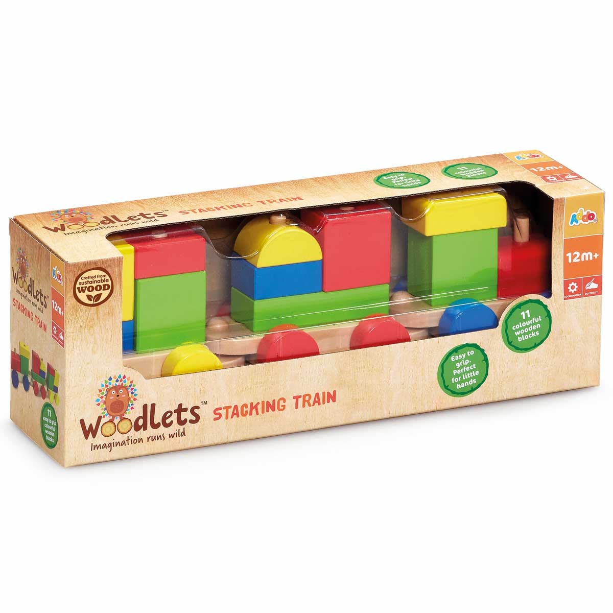 Woodlets Stacking Train Addo