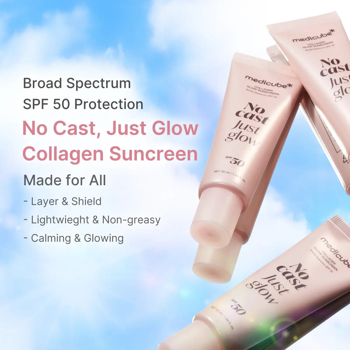 Collagen Glow Sunscreen 50 ML MEDICUBE