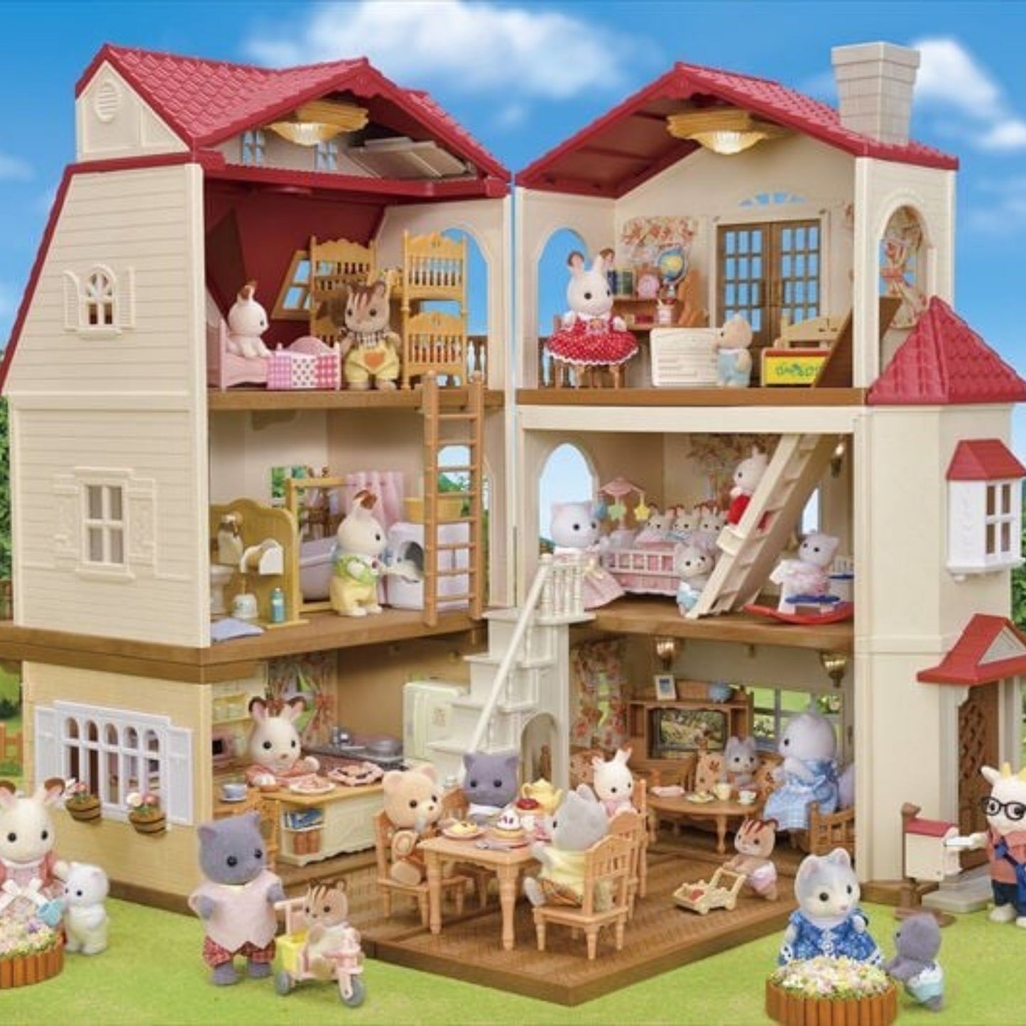 Sylvanian Families Red Roof Country Home Sylvanian Families