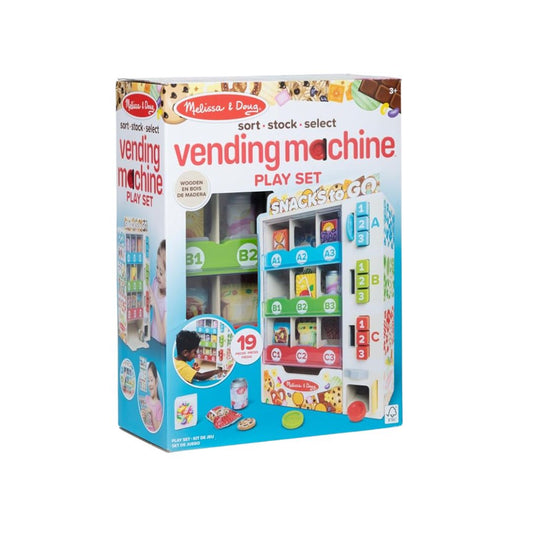 Melissa & Doug Sort-Stock-Select Wooden Vending Machine Melissa & Doug